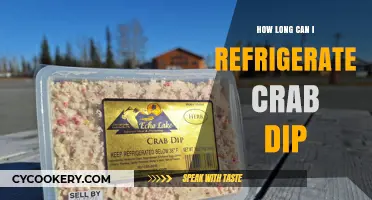 Refrigerating Crab Dip: Safe Storage Tips and Shelf Life Guide