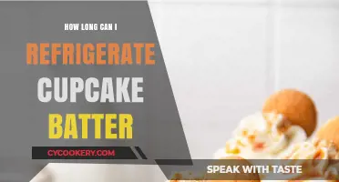 Refrigerating Cupcake Batter: Optimal Storage Time and Tips