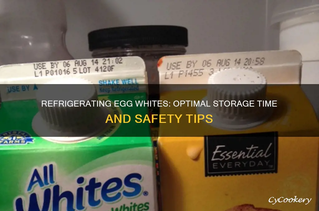 how long can i refrigerate egg white