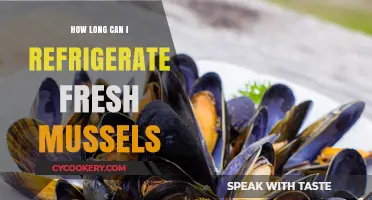 Refrigerating Fresh Mussels: Optimal Storage Time and Safety Tips