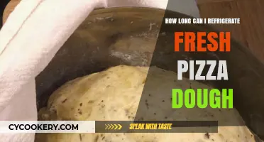 Refrigerating Fresh Pizza Dough: Optimal Storage Time and Tips