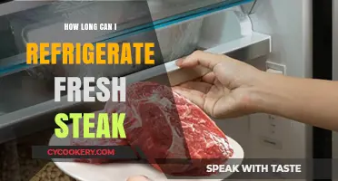 Refrigerating Fresh Steak: Optimal Storage Time and Safety Tips