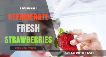 Refrigerating Fresh Strawberries: Optimal Storage Time and Tips