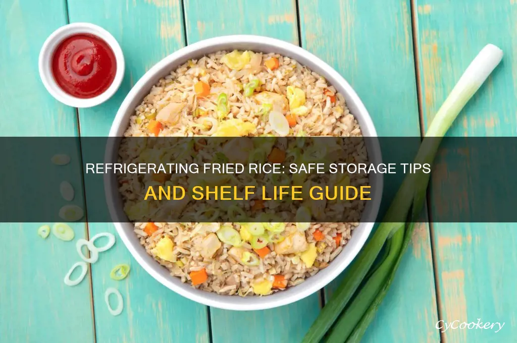 how long can i refrigerate fried rice