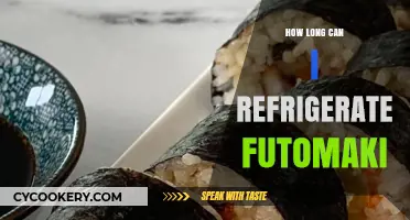Refrigerating Futomaki: Optimal Storage Time and Freshness Tips