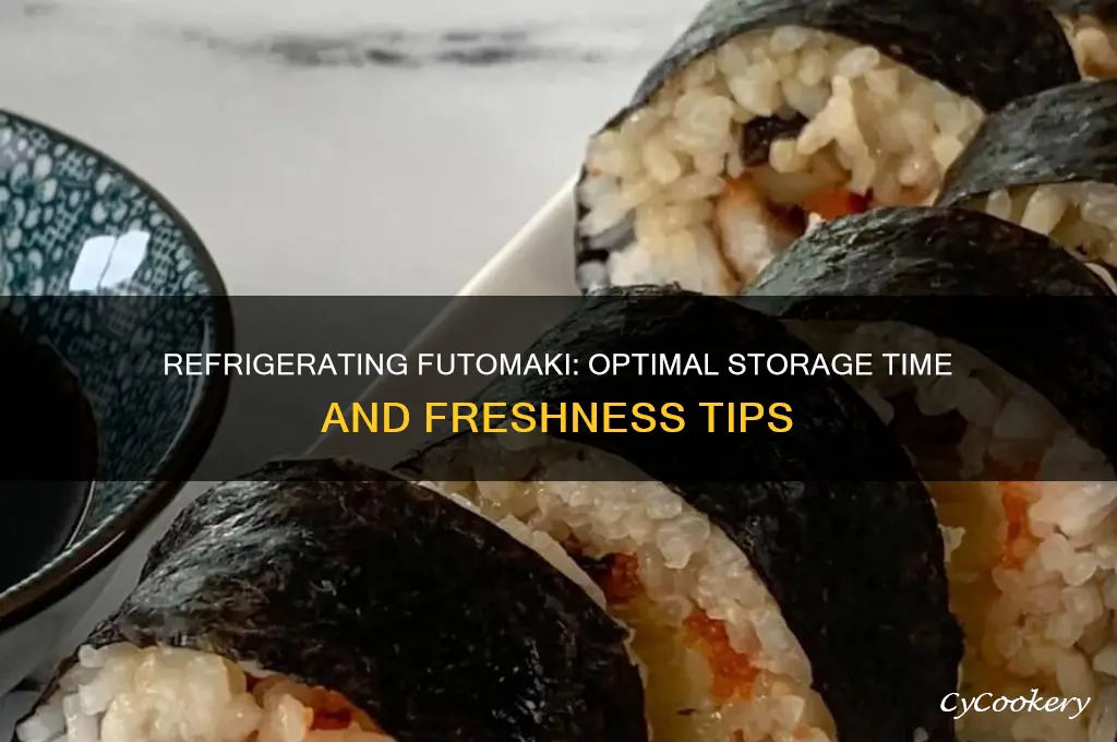 how long can i refrigerate futomaki