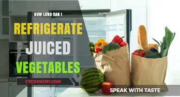 Refrigerating Juiced Veggies: Optimal Storage Time for Freshness and Safety