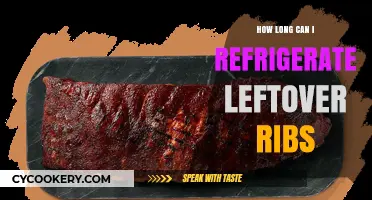 Refrigerating Leftover Ribs: Safe Storage Tips and Shelf Life Guide