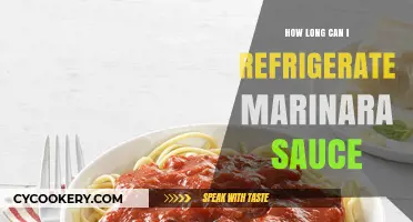 Refrigerating Marinara Sauce: Optimal Storage Time and Freshness Tips