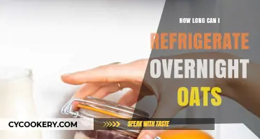 Refrigerating Overnight Oats: Optimal Storage Time for Freshness and Flavor