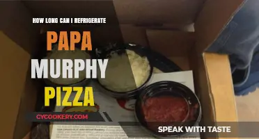 Refrigerating Papa Murphy's Pizza: Optimal Storage Time and Tips