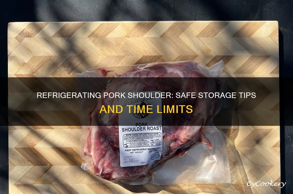 how long can i refrigerate pork shoulder