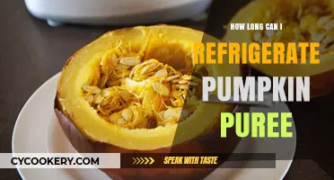 Refrigerating Pumpkin Puree: Optimal Storage Time and Freshness Tips