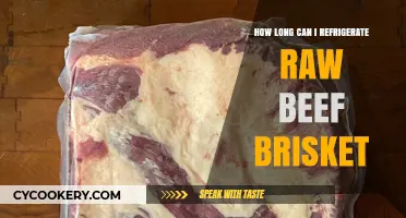 Refrigerating Raw Beef Brisket: Optimal Storage Time and Safety Tips