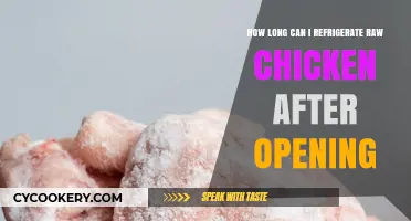 Refrigerating Raw Chicken: Safe Storage Time After Opening Explained