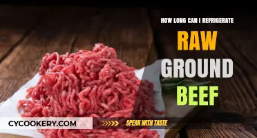 Refrigerating Raw Ground Beef: Safe Storage Time and Tips