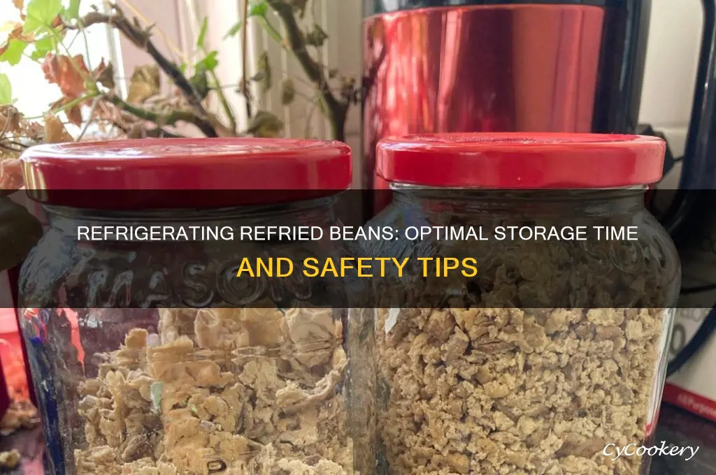 how long can i refrigerate refried beans