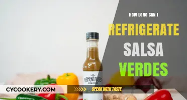 Refrigerating Salsa Verde: Optimal Storage Time and Freshness Tips