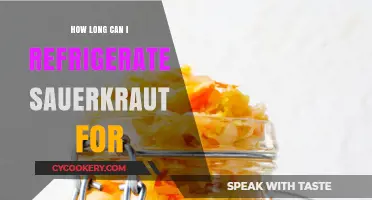Refrigerating Sauerkraut: Optimal Storage Time and Freshness Tips