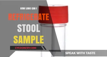 Refrigerating Stool Samples: Safe Storage Duration and Best Practices