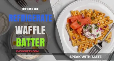 Refrigerating Waffle Batter: Optimal Storage Time for Perfect Waffles