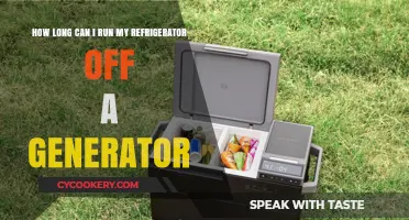 Running Your Fridge on a Generator: Safe Duration and Tips