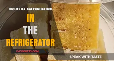 Parmesan Rinds Storage: How Long Do They Last in the Fridge?