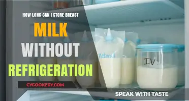 Breast Milk Storage: How Long Without Refrigeration?