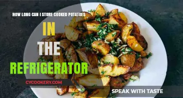 Storing Cooked Potatoes: Refrigerator Shelf Life and Safety Tips