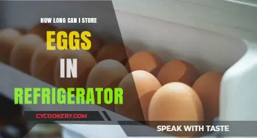 Refrigerated Eggs: How Long Can You Safely Store Them?
