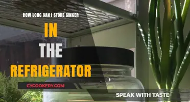 Maximizing Ginger Freshness: Refrigerator Storage Tips and Duration Guide