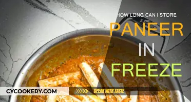 Freezing Paneer: How Long Can You Store It?