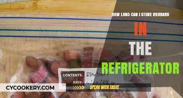 Storing Rhubarb: Refrigerator Shelf Life and Freshness Tips