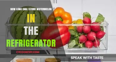 Maximizing Watermelon Freshness: Optimal Refrigerator Storage Time Guide