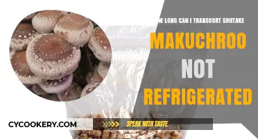 Shiitake Mushrooms: Safe Transport Duration Without Refrigeration Explained