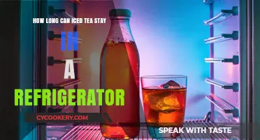 How Long Does Iced Tea Last in the Fridge?