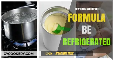 Refrigerating Infant Formula: Safe Storage Duration for Your Baby's Health