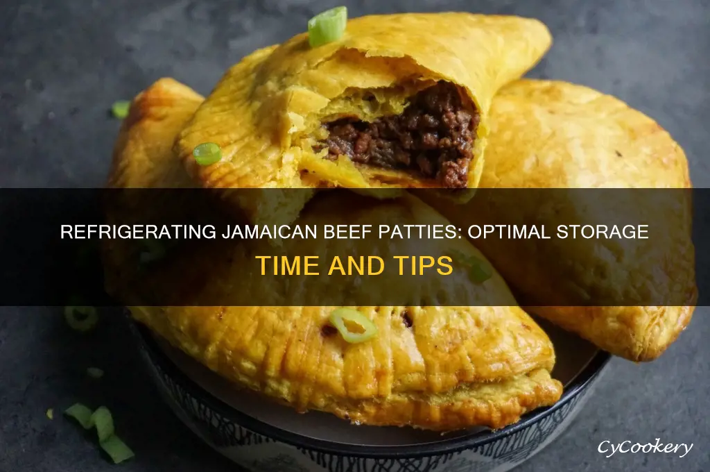 how long can jamaican beef patties be refrigerated
