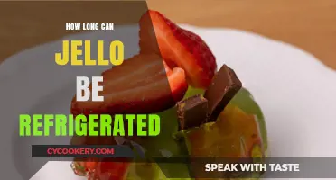 Refrigerated Jello Shelf Life: How Long Can It Last?