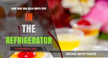 Jello Shots Shelf Life: Refrigerator Storage Tips and Duration