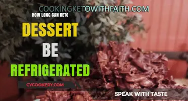 Refrigerating Keto Desserts: Optimal Storage Time for Freshness and Flavor