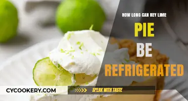 Refrigerating Key Lime Pie: Optimal Storage Time and Freshness Tips