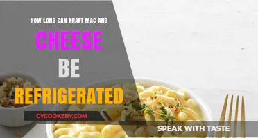 Refrigerating Kraft Mac and Cheese: Optimal Storage Time Explained