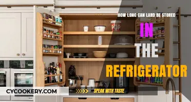 Storing Lard Safely: Refrigerator Shelf Life and Preservation Tips