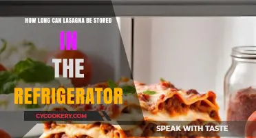 Lasagna Storage Guide: How Long Does It Last in the Fridge?