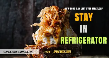 Meatloaf Leftovers: Safe Refrigeration Time and Storage Tips