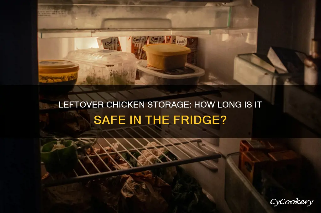 how long can leftover chicken stay in the refrigerator