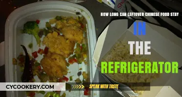 Leftover Chinese Food: Safe Refrigerator Storage Time Explained