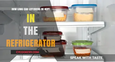 Maximizing Freshness: Safe Refrigerator Storage Times for Leftovers
