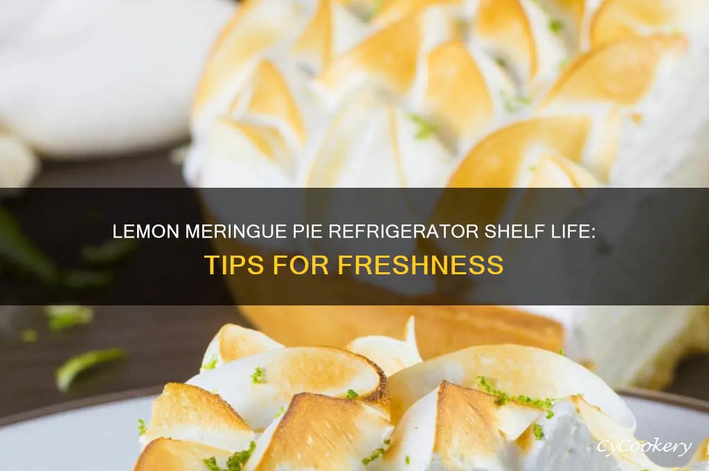 how long can lemon meringue pie stay in refrigerator